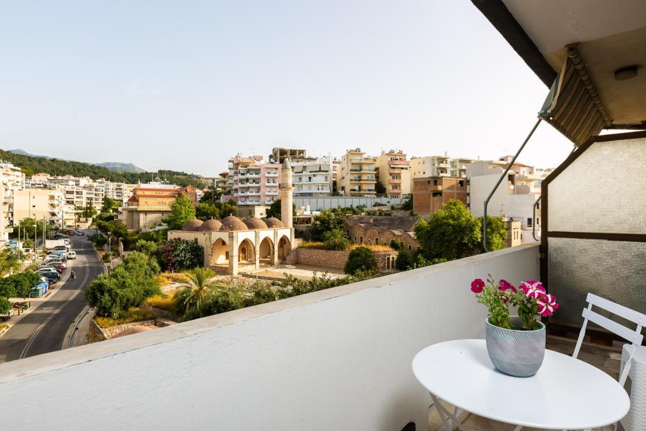 Private Apartment In Rethymnon Town Center Exteriör bild